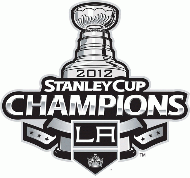 Los Angeles Kings 2012 Champion Logo iron on heat transfer